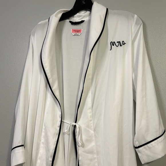 Kate Spade "Mrs" Robe | Kate Spade Bridal Robe | Bride Robe | Bridal | Wedding - Picture 2 of 15